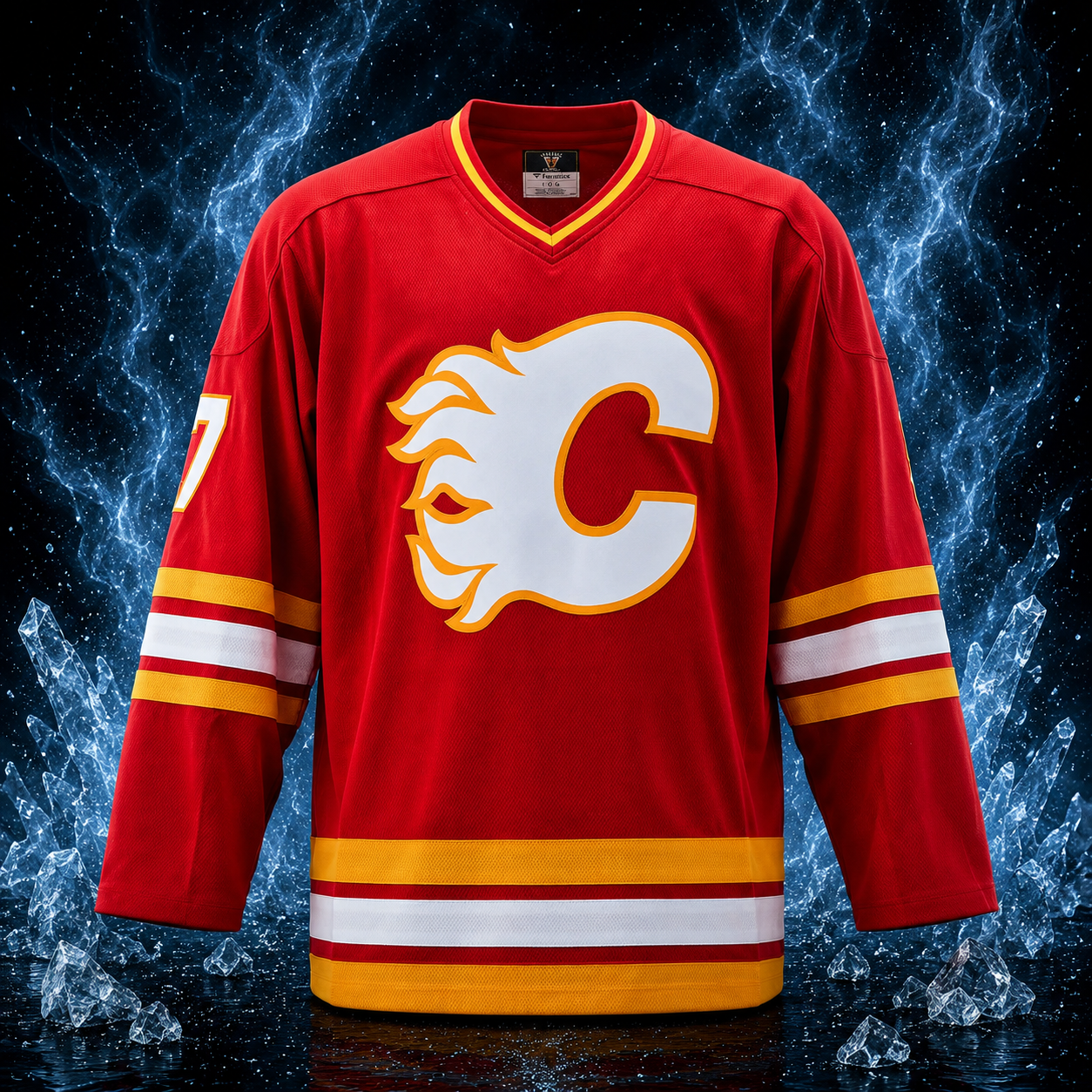 Joe Mullen Calgary Flames Autographed Fanatics Throwback Jersey - Image 2