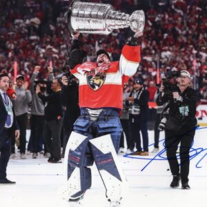 Sergei Bobrovsky Florida Panthers Stanley Cup Winner Autographed 8x10 Photo