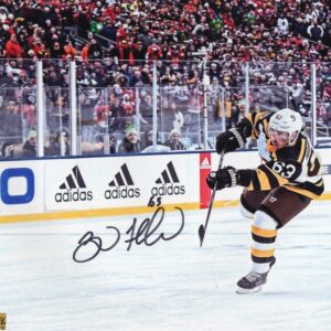 Brad Marchand Boston Bruins Shooting Pose Autographed 8x10 Photo