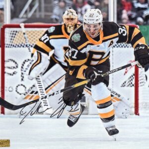 Patrice Bergeron Boston Bruins Stadium Series Jersey Autographed 8x10 Photo