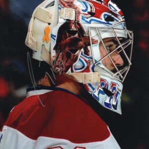 Carey Price Montreal Canadiens Game Face Autographed 8x10 Photo