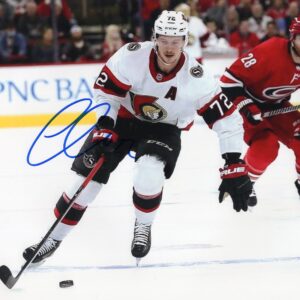 Thomas Chabot Ottawa Senators Puck Handling Autographed 8x10 Photo