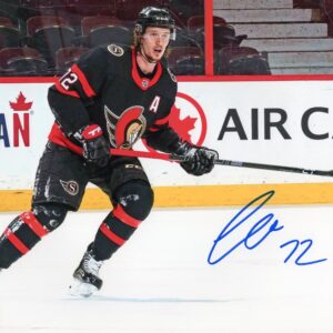 Thomas Chabot Ottawa Senators Classic Black Jersey Autographed 8x10 Photo