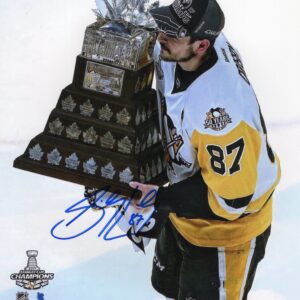Sidney Crosby Pittsburgh Penguins Conn Smythe Winner Autographed 8x10 Photo