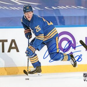 Rasmus Dahlin Buffalo Sabres Swedish Jet Autographed 8x10 Photo