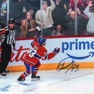 Ivan Demidov Montreal Canadiens Celebration Autographed 8x10 Photo