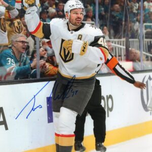Tomas Hertl Vegas Golden Knights White Jersey Autographed 8x10 Photo