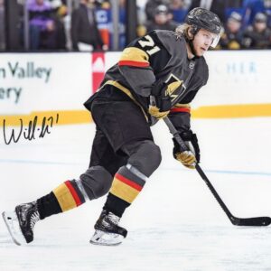 William Karlsson Vegas Golden Knights Grey Jersey Autographed 8x10 Photo