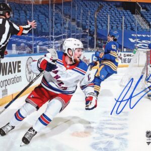 Alex Lafreniere New York Rangers 1st Pick Autographed 8x10 Photo