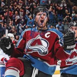 Gabriel Landeskog Colorado Avalanche Scoring A Goal Autographed 8x10 Photo