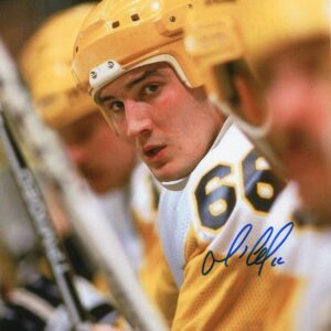 Mario Lemieux Pittsburgh Penguins Intensity Autographed 8x10 Photo