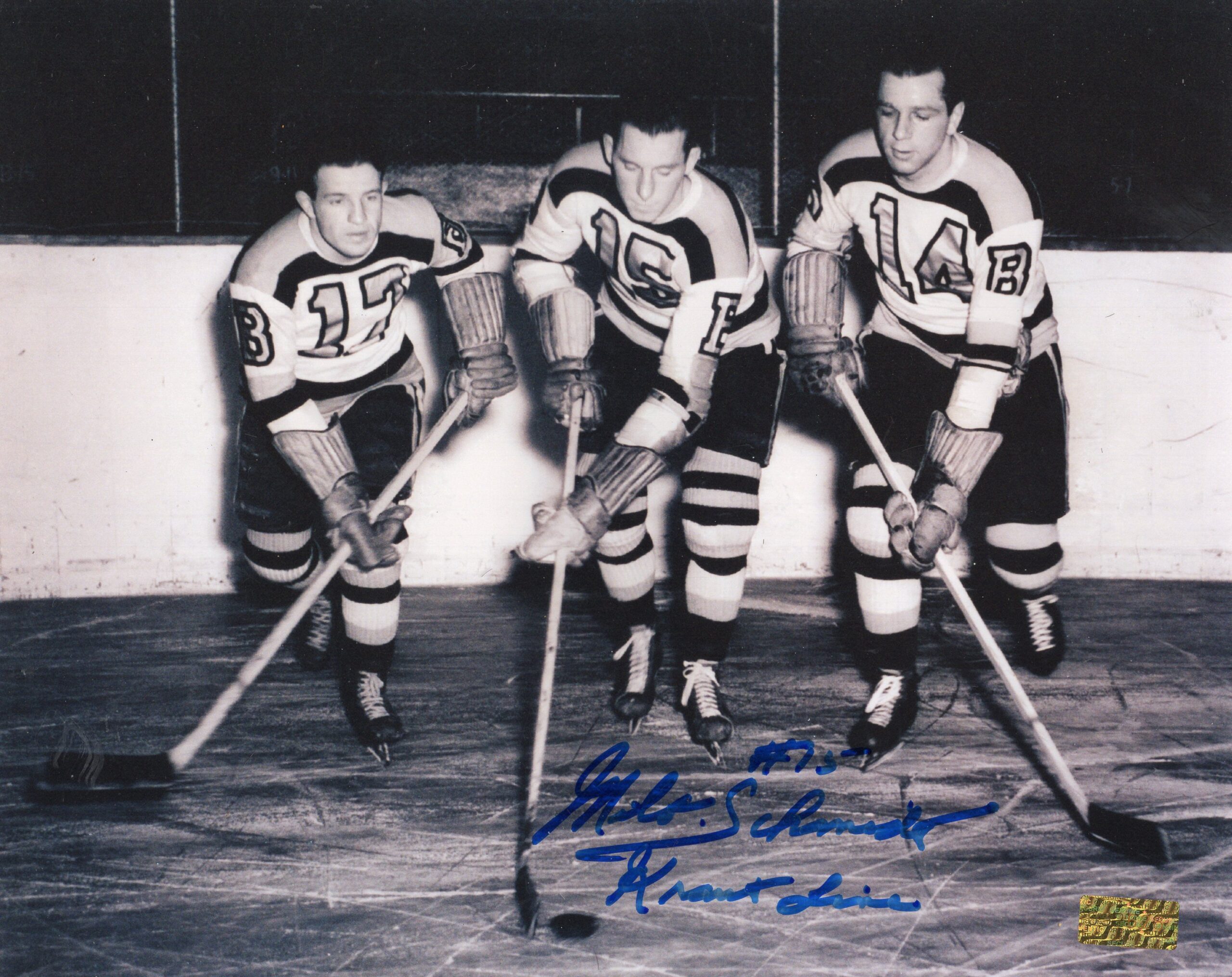 Milt Schmidt Boston Bruins Autographed 8x10 Photo