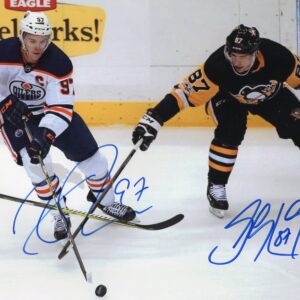 Connor McDavid & Sidney Crosby Autographed 8x10 Photo