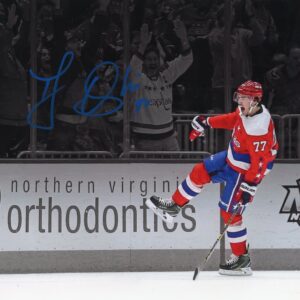 TJ Oshie Washington Capitals Scoring A Goal Aftermath Autographed 8x10 Photo
