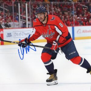 Alex Ovechkin Washington Capitals Red Jersey Autographed 8x10 Photo