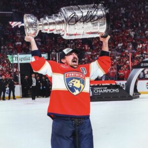 Brad Marchand Florida Panthers Cup Champion Autographed 8x10 Photo