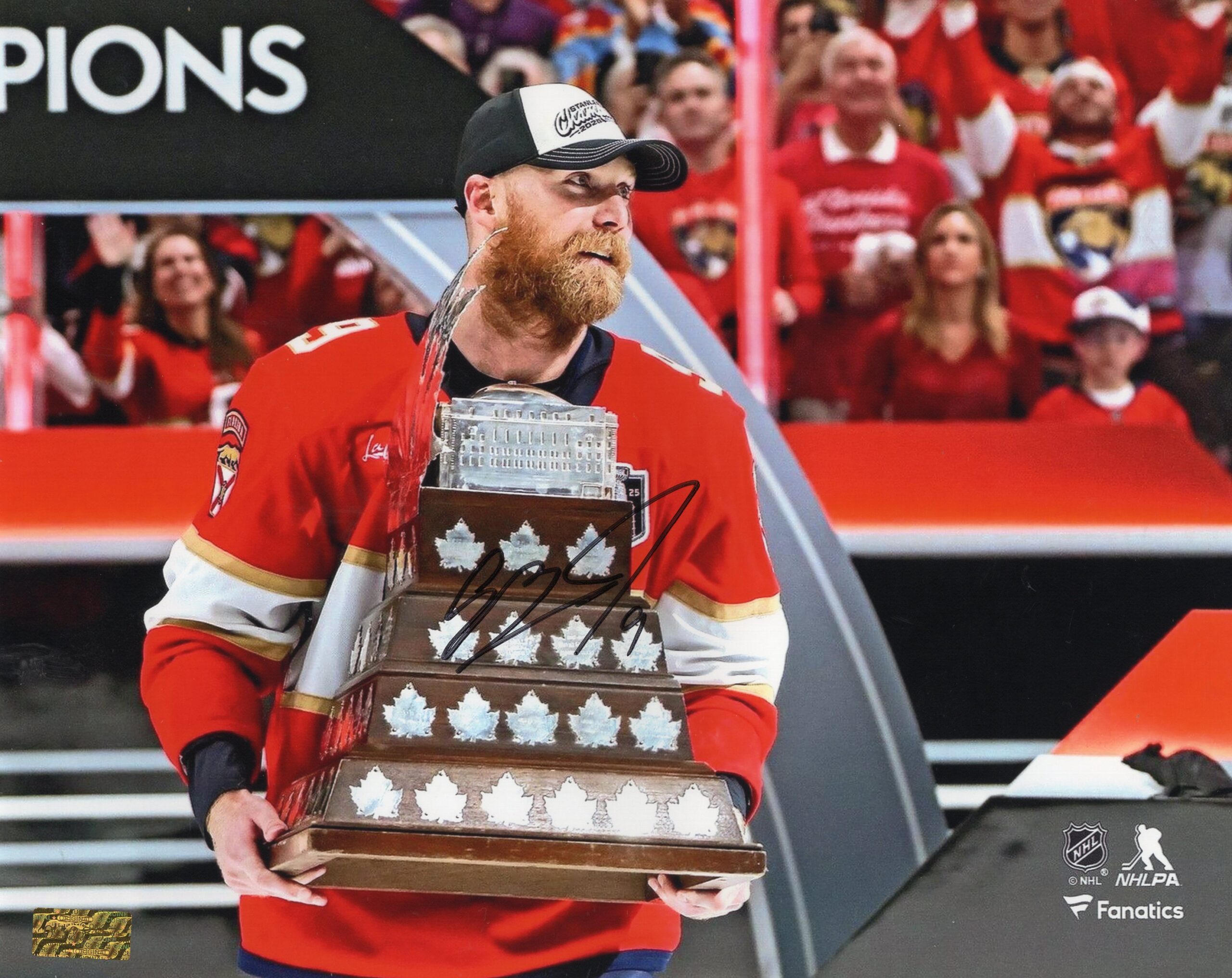 Sam Bennett Florida Panthers Conn Smythe Trophy Winner Autographed 8x10 Photo