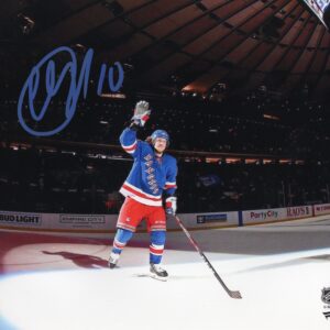 Artemi Panarin New York Rangers Acknowledging the Fans Autographed 8x10 Photo