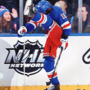 Artemi Panarin New York Rangers Celebrating A Goal Autographed 8x10 Photo