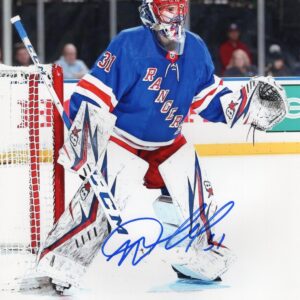 Igor Shesterkin New York Rangers Classic Blue Jersey Autographed 8x10 Photo