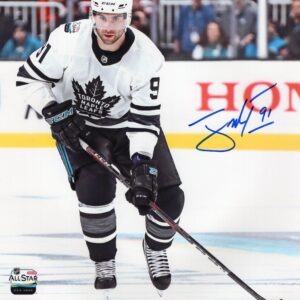 John Tavares Toronto Maple Leafs Skating Pose Autographed 8x10 Photo