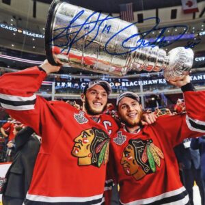 Jonathan Toews & Patrick Kane Chicago Blackhawks Autographed 8x10 Photo
