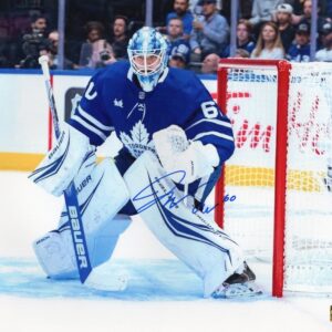 Joseph Woll Toronto Maple Leafs Goalie Pose Autographed 8x10 Photo