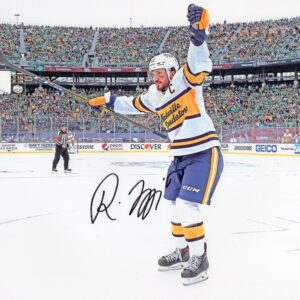 Roman Josi Nashville Predators Heritage Classic Autographed 8x10 Photo