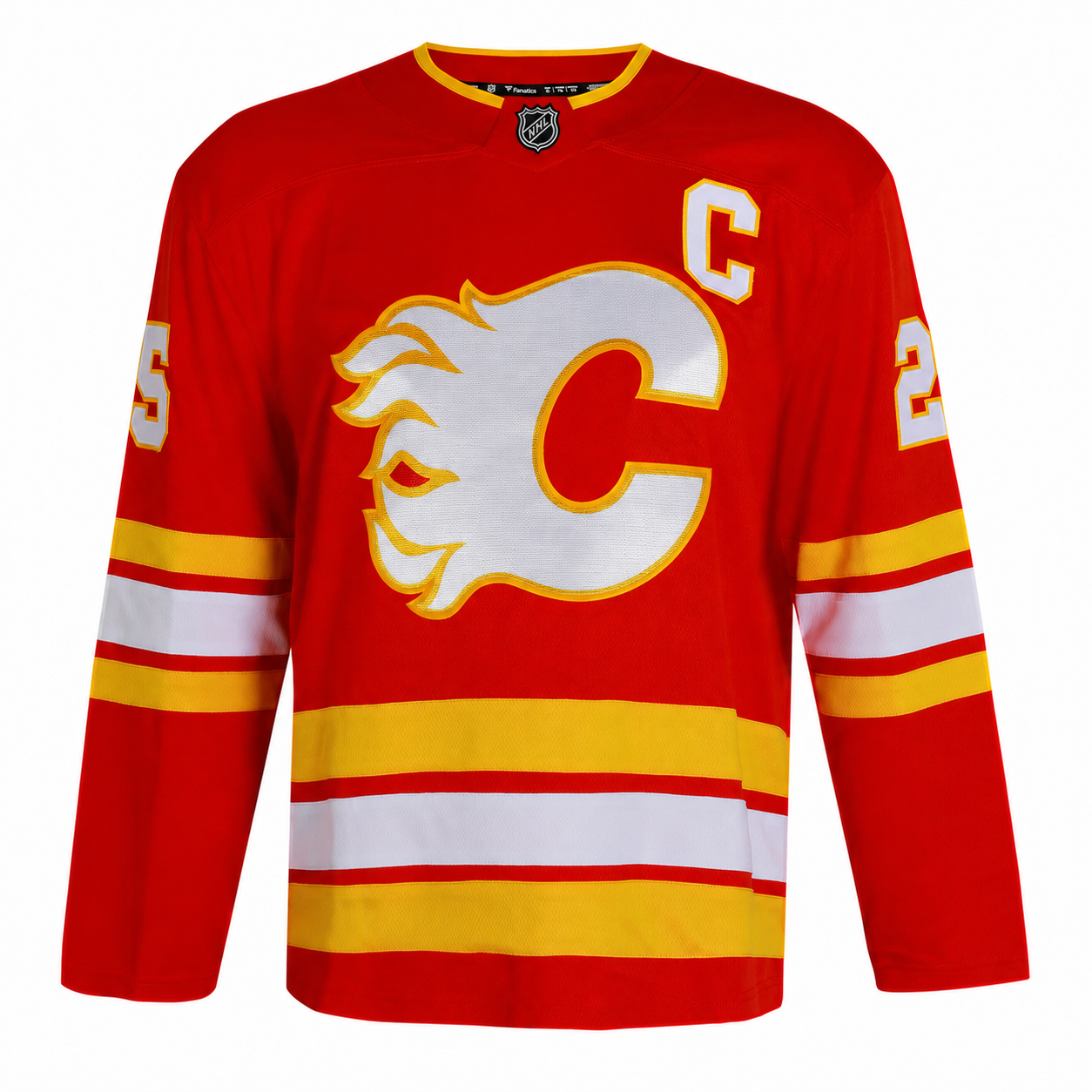 Joe Nieuwendyk Calgary Flames Autographed 1989 Stanley Cup Fanatics Jersey - Image 3