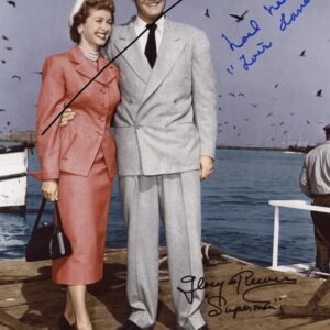 Noel Neill Autographed The Adventures of Superman 1950’s Embrace 8x10 Photo
