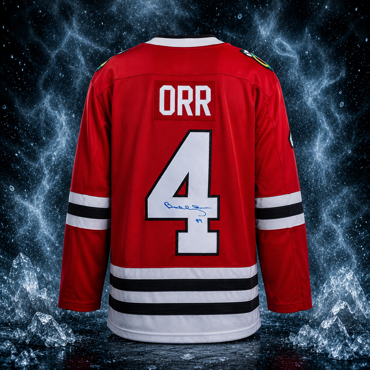 Bobby Orr Autographed Chicago Blackhawks Fanatics Breakaway Jersey