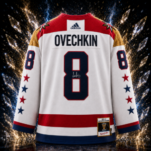 Alexander Ovechkin Washington Capitals Autographed 2012-13 White Alternate Mitchell & Ness Replica Jersey