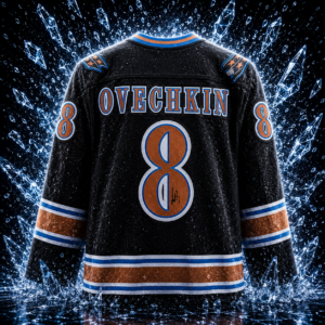 Alexander Ovechkin Washington Capitals Autographed 2005-06 Black Mitchell & Ness Replica Jersey