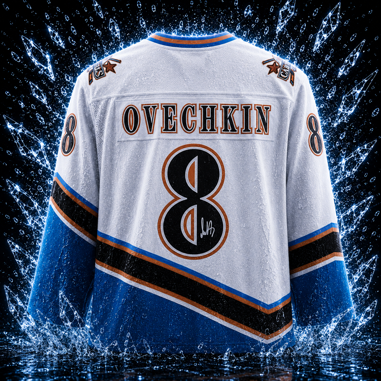 Alexander Ovechkin Washington Capitals Autographed 2005-06 White Mitchell & Ness Replica Jersey