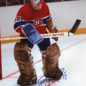 Patrick Roy Montreal Canadiens Rookie Season Autographed 8x10 Photo