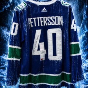 Elias Pettersson Vancouver Canucks Autographed Jersey