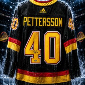 Elias Pettersson Vancouver Canucks Autographed Jersey