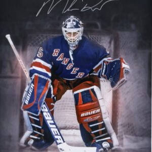 Mike Richter New York Rangers Autographed 16" x 20" In Net Spotlight Photograph
