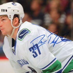 Rick Rypien Vancouver Canucks Showcasing Grit & Passion Autographed 8x10 Photo