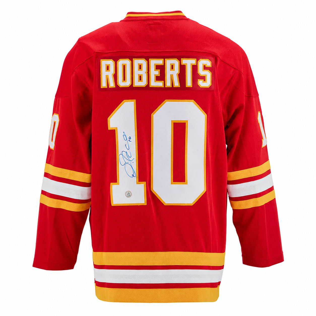 Gary Roberts Autographed Calgary Flames Fanatics Throwback Jersey - Image 3
