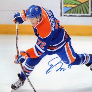Ryan Nugent-Hopkins Edmonton Oilers Precise Shot Autographed 8x10 Photo
