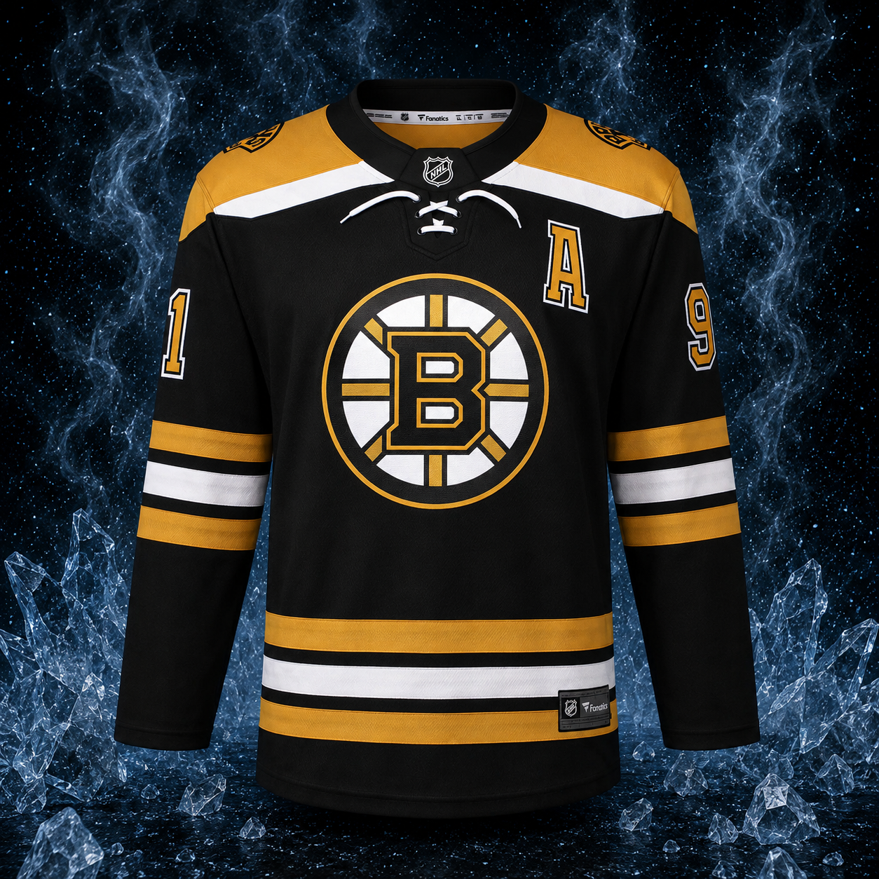 Marc Savard Autographed Boston Bruins Black Fanatics Breakaway Jersey - Image 4