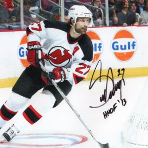 Scott Niedermayer New Jersey Devils Gliding Effortlessly Autographed 8x10 Photo
