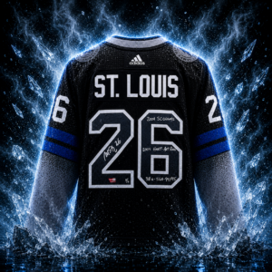 Martin St. Louis Tampa Bay Lightning Autographed Black Alternate adidas Jersey with Multiple Inscriptions - Limited Edition #5/5