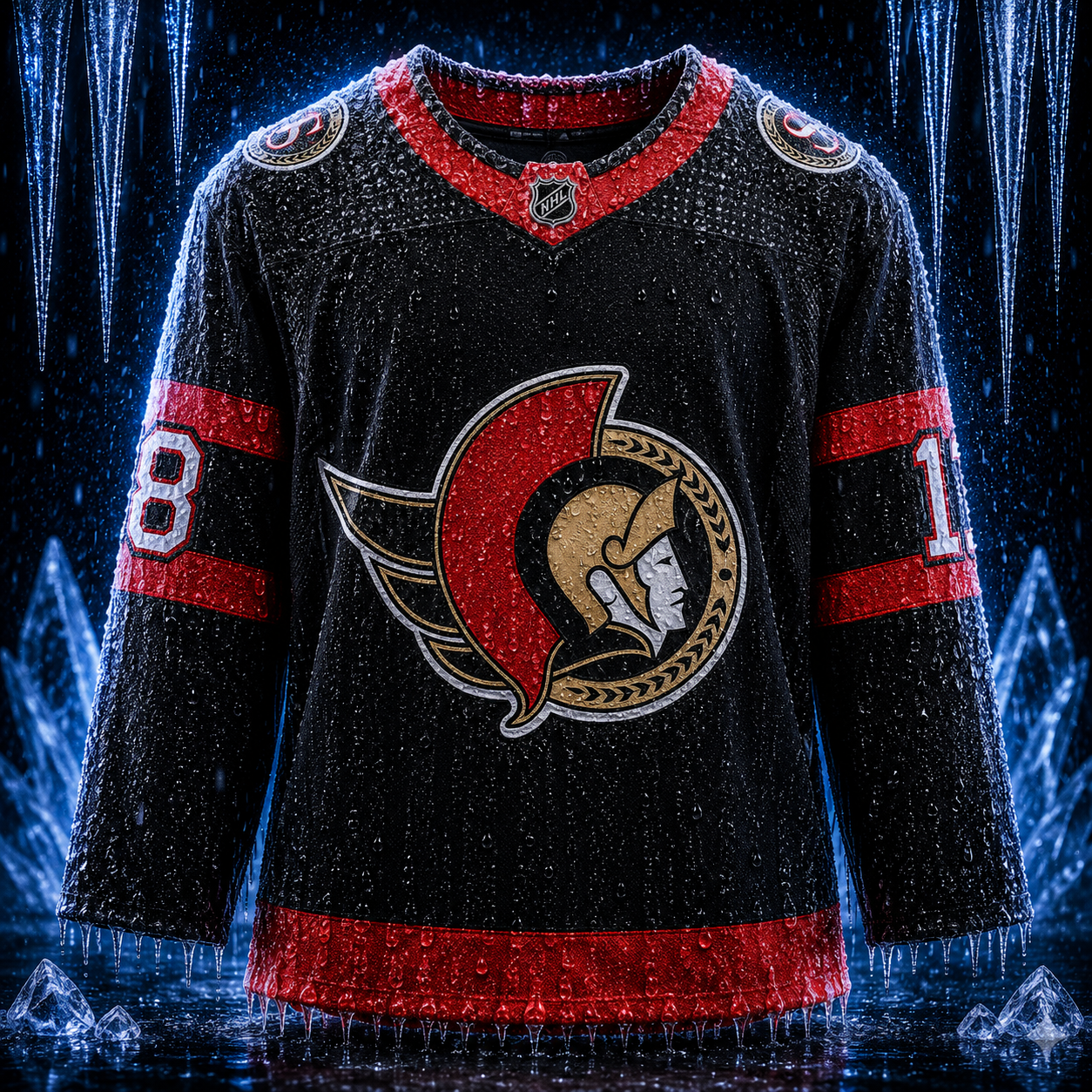 Tim Stutzle Ottawa Senators Autographed Black Adidas Authentic Jersey - Image 2