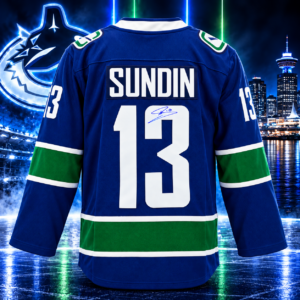 Mats Sundin Autographed Vancouver Canucks Fanatics Breakaway Jersey
