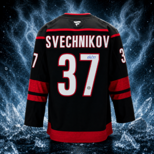 Andrei Svechnikov Carolina Hurricanes Autographed 2026 Stanley Cup Fanatics Jersey