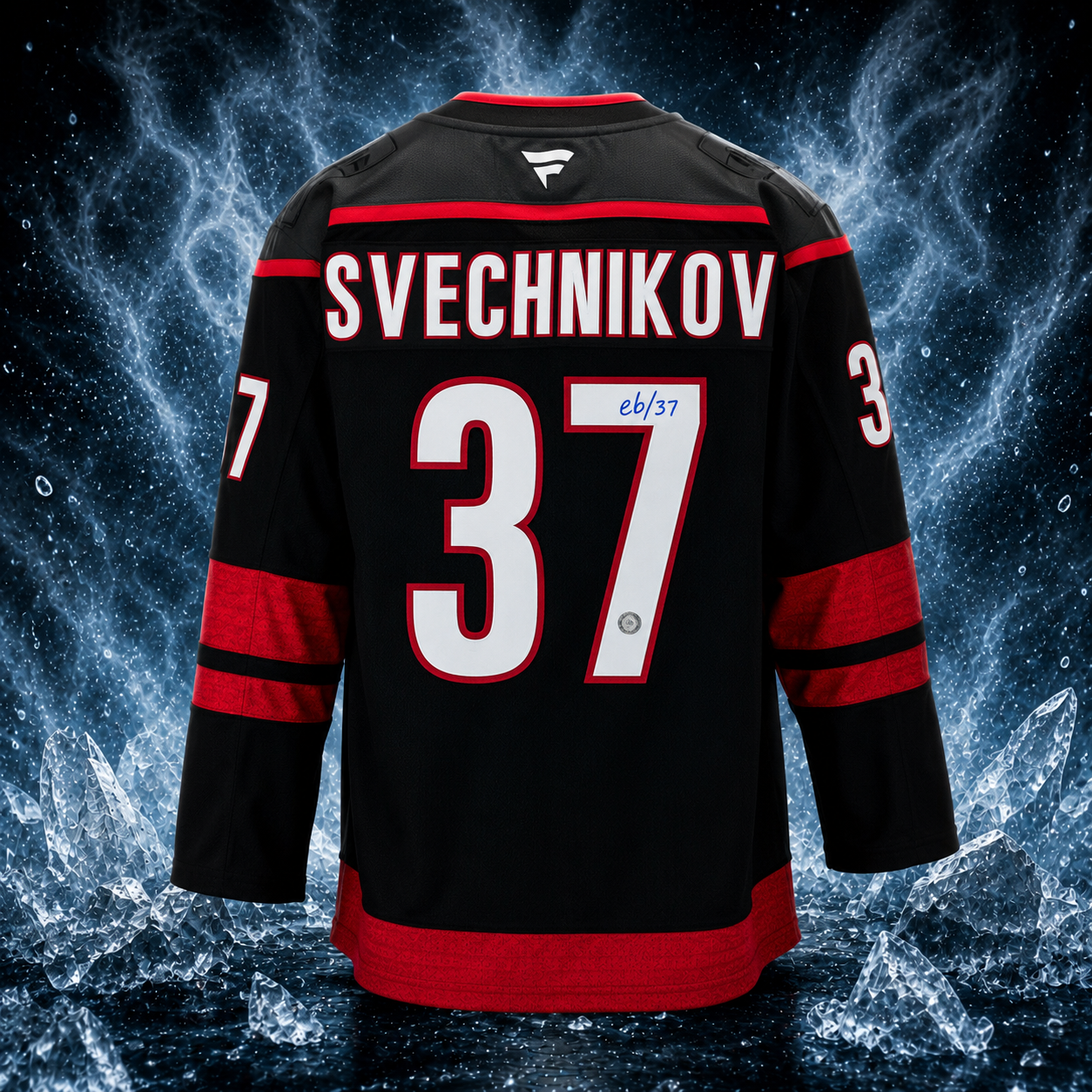 Andrei Svechnikov Carolina Hurricanes Autographed 2026 Stanley Cup Fanatics Jersey