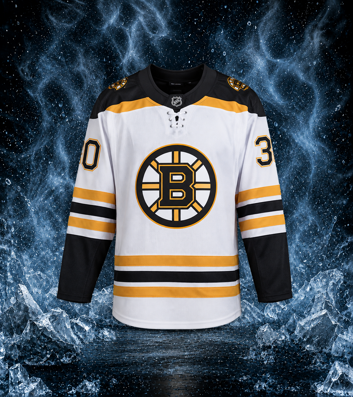 Tim Thomas Boston Bruins Autographed Fanatics Breakaway Jersey - Image 4