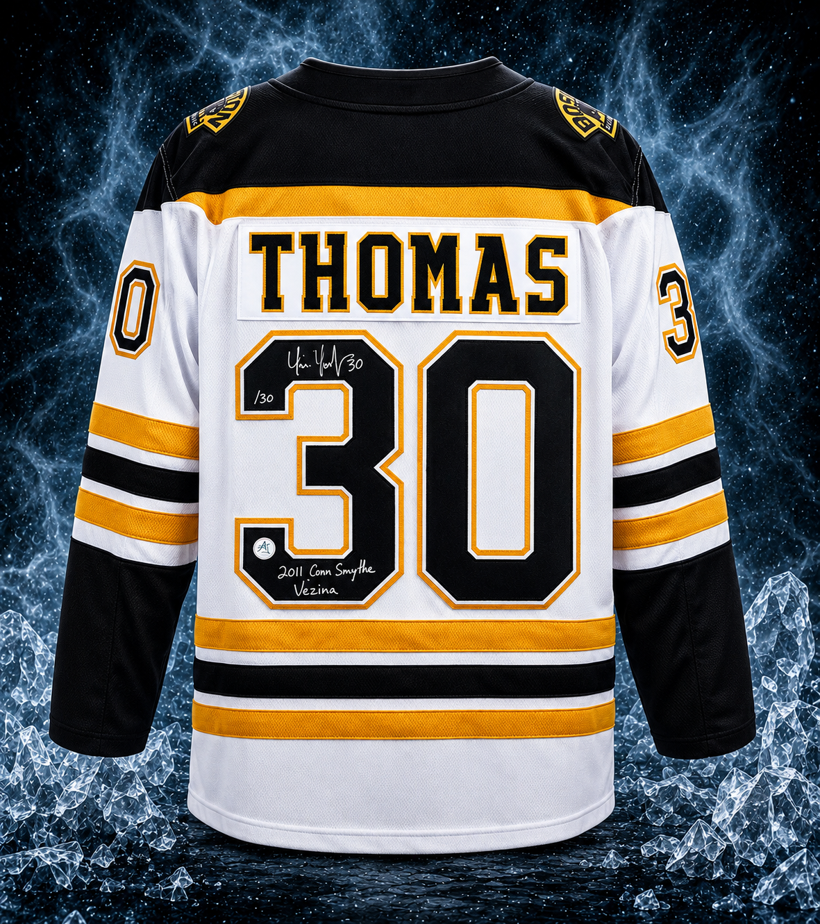 Tim Thomas Boston Bruins Autographed Fanatics Breakaway Jersey
